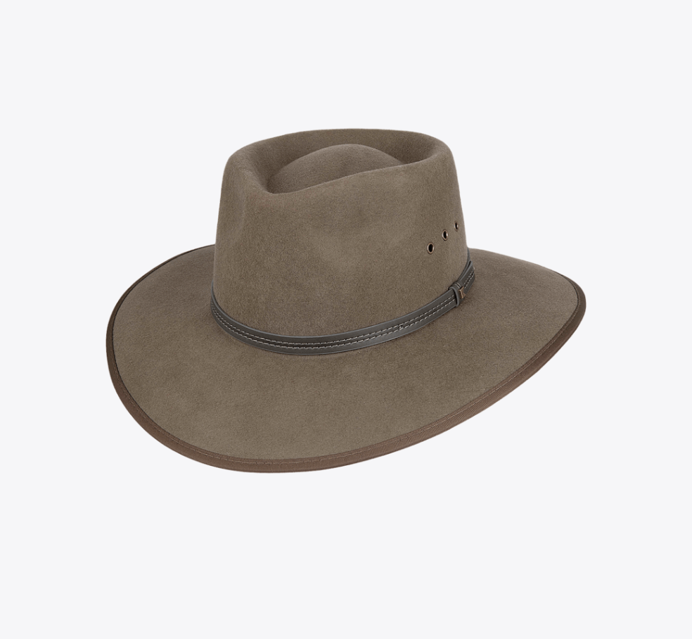 WoodBury Universal Drover Military Mens Hats Kooringal S(57cm)