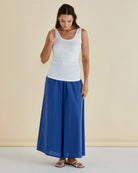 Emma Scoop Tank White Tops Betty Basics