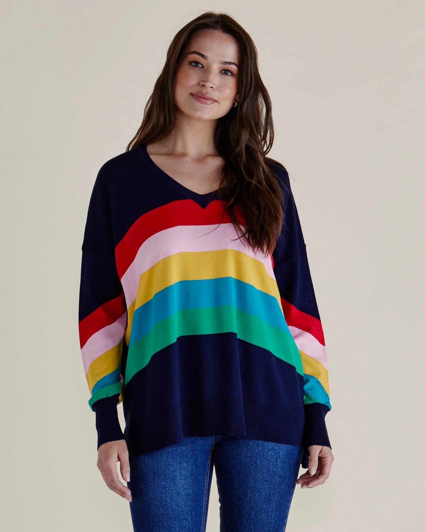 Mimi Sweater Rainbow Betty Basics