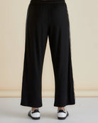 Evelyn Wide Leg Jogger Black Betty Basics