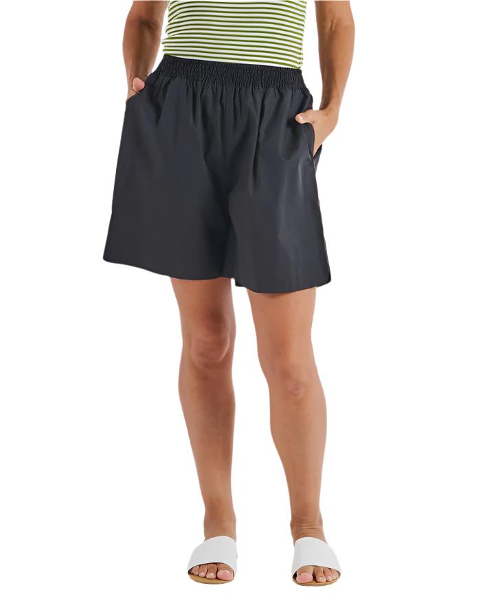 Pomona Cotton Short  Black Bottoms Betty Basics 6  