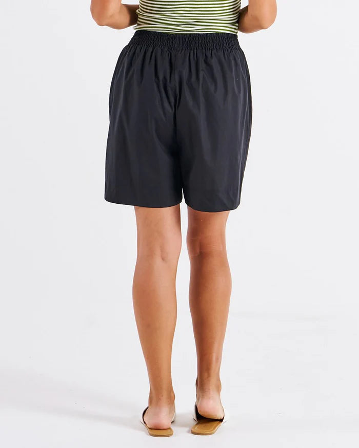 Pomona Cotton Short  Black Bottoms Betty Basics   