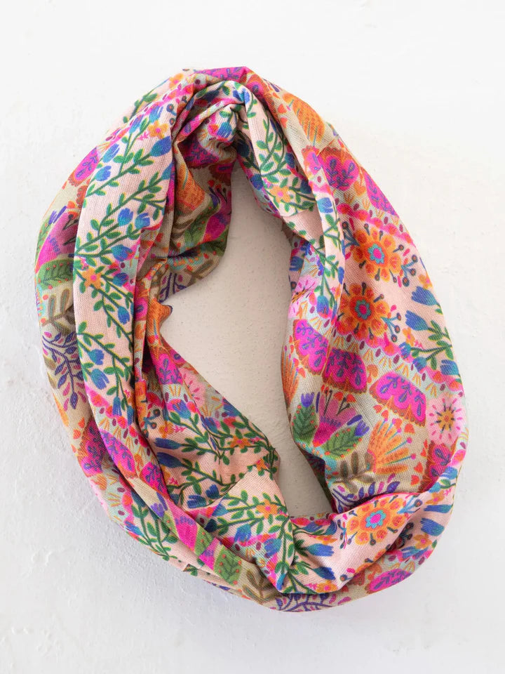 Boho Bandeau Pink Floral Diamonds Bandeau Natural Life