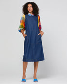 Fumi Dress Dark Denim Dresses Boom Shankar