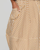 Guru Skirt Mustard Stripe Skirts Boom Shankar
