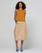 Guru Skirt Mustard Stripe Skirts Boom Shankar