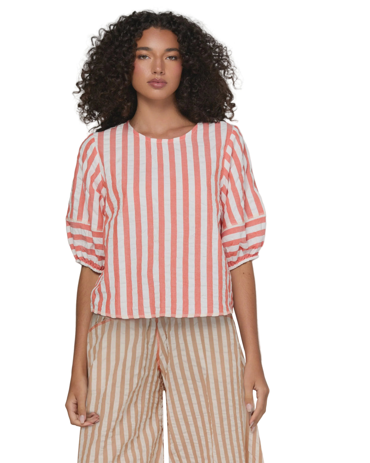 Ava Top Watermelon Stripe Tops Boom Shankar 6