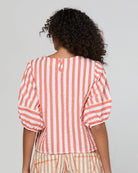 Ava Top Watermelon Stripe Tops Boom Shankar