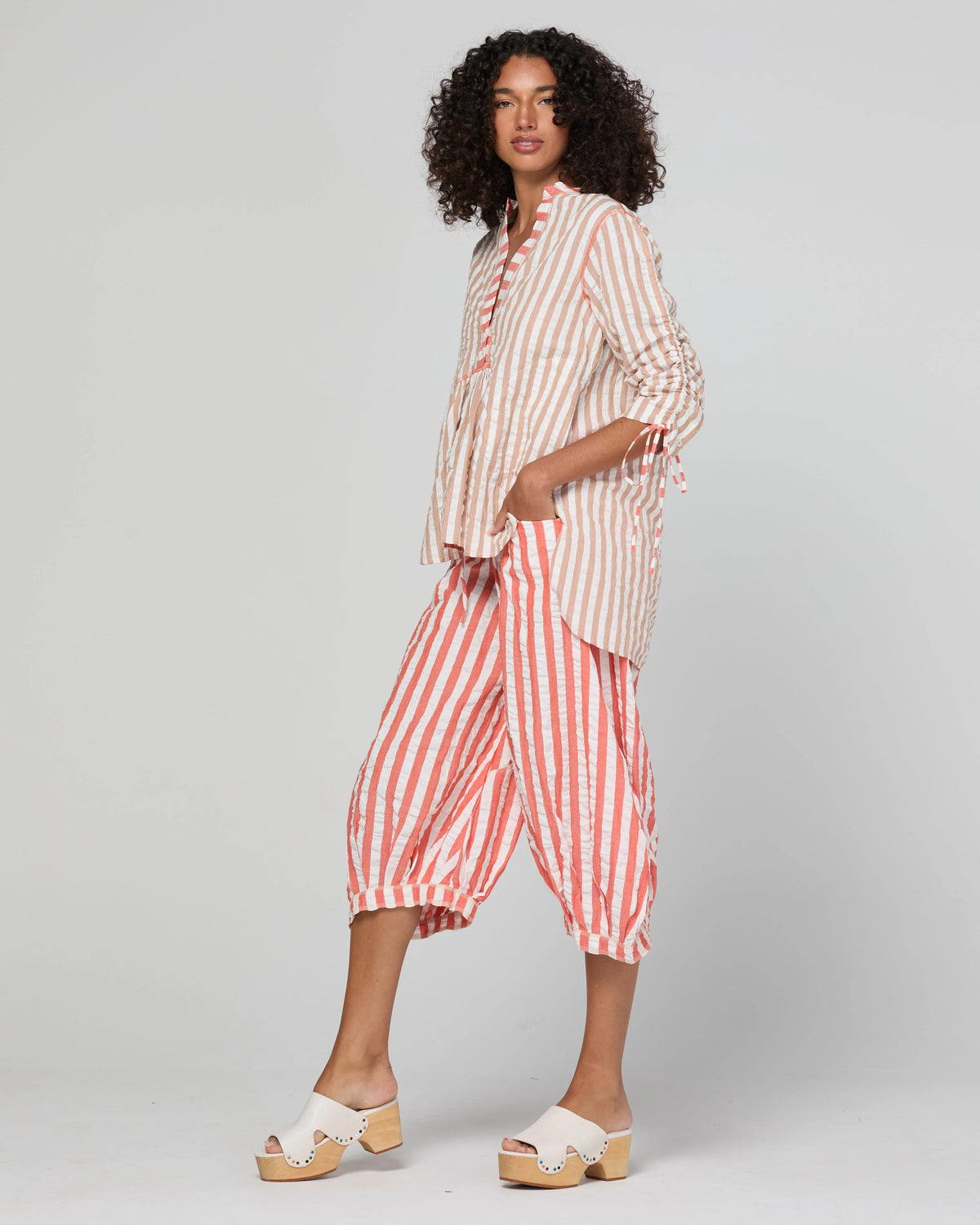 Guru Pant Watermelon Stripe Bottoms Boom Shankar