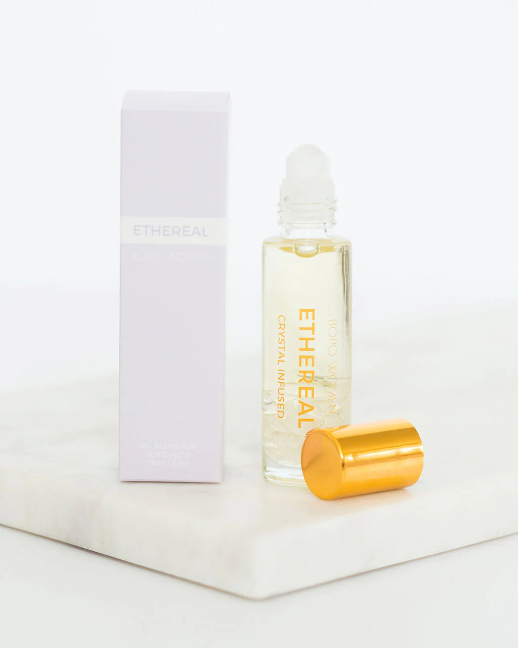 Ethereal Crystal Perfume Roller Body Bopo Women
