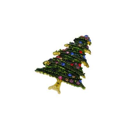 Christmas Tree Brooch Hair Sun Accessories