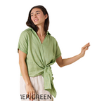 Baker Shirt Summer Green Tops Valeria Label S(8)