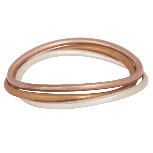 Bangles Rose Gold Bracelets and Bangles Enhanced   