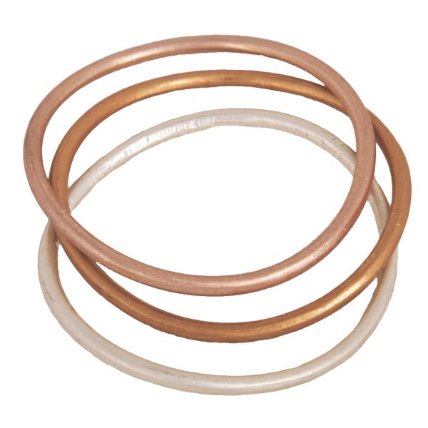 Bangles Rose Gold Bracelets and Bangles Enhanced   