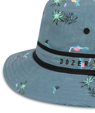 Bare Bones Boys Bucket Blue Kids Hats Dozer   