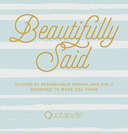 Beautifully Said - Quotabelle Books HARDIE & GRANT