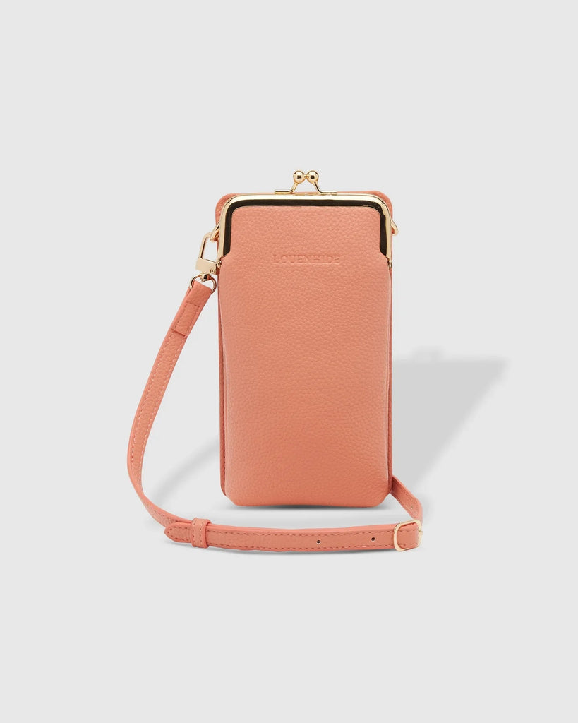 Billie Crossbody Phone Bag Peach Bags and Purses Louenhide Default Title  