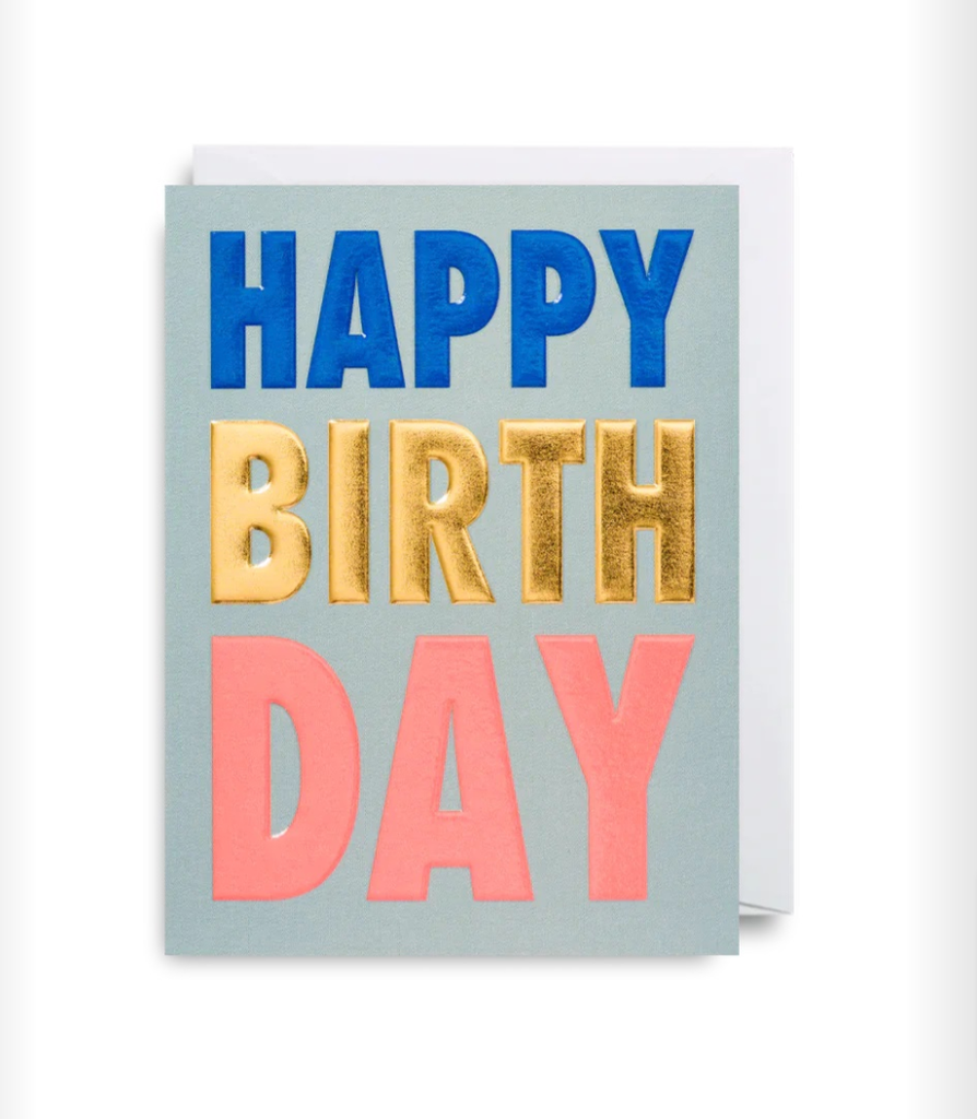 Mini Birthday Card Cards and Wrap Lagom Design