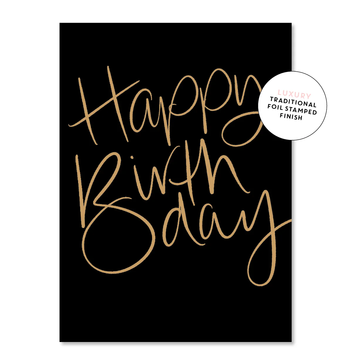Birthday Script Greeting Card Cards and Wrap Just Smitten
