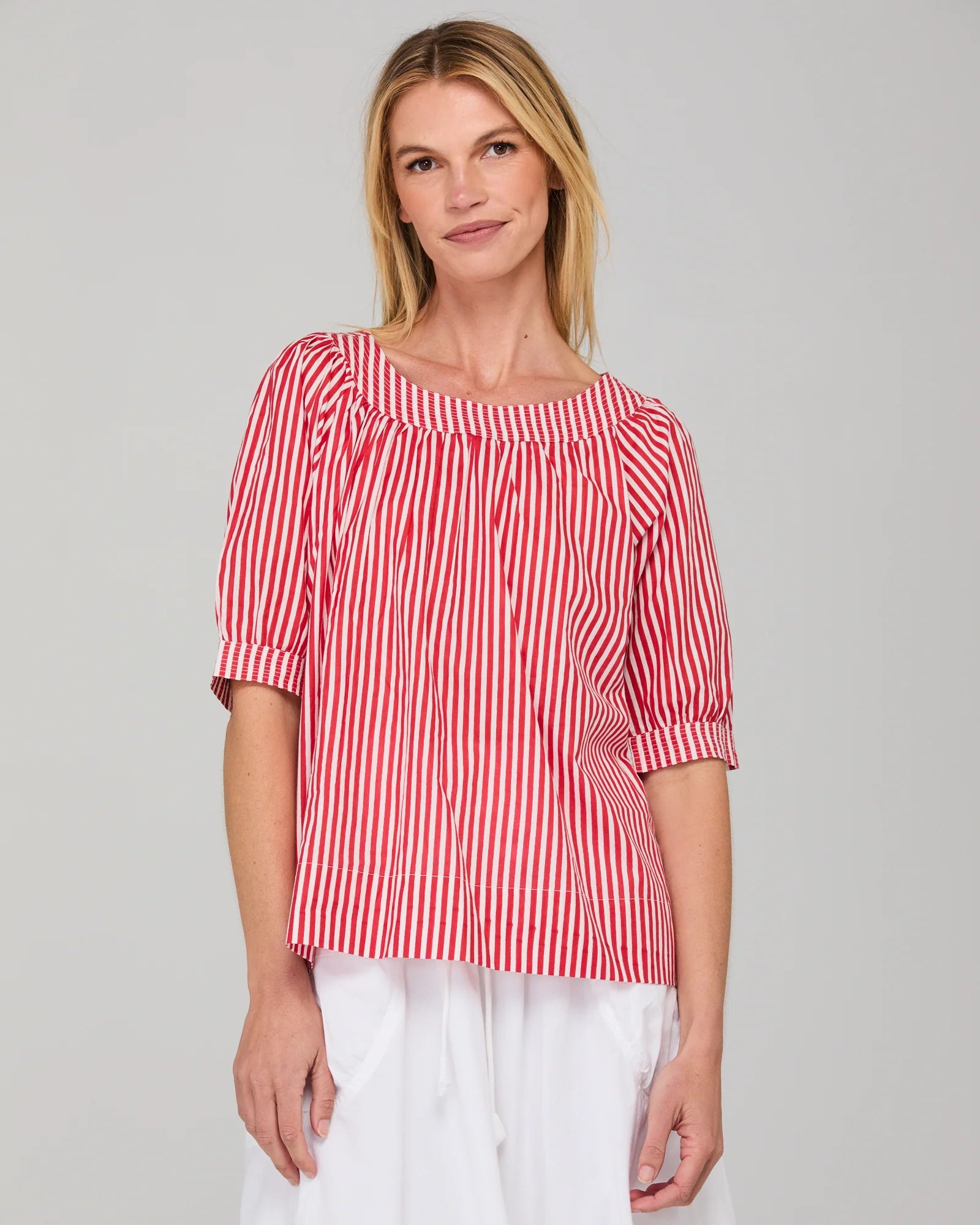 Bliss Top - Emilia Stripe Tops Boom Shankar