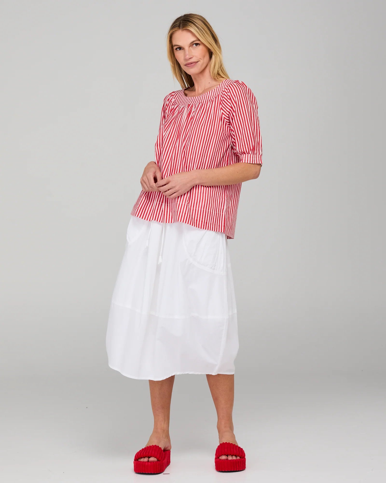 Bliss Top - Emilia Stripe Tops Boom Shankar