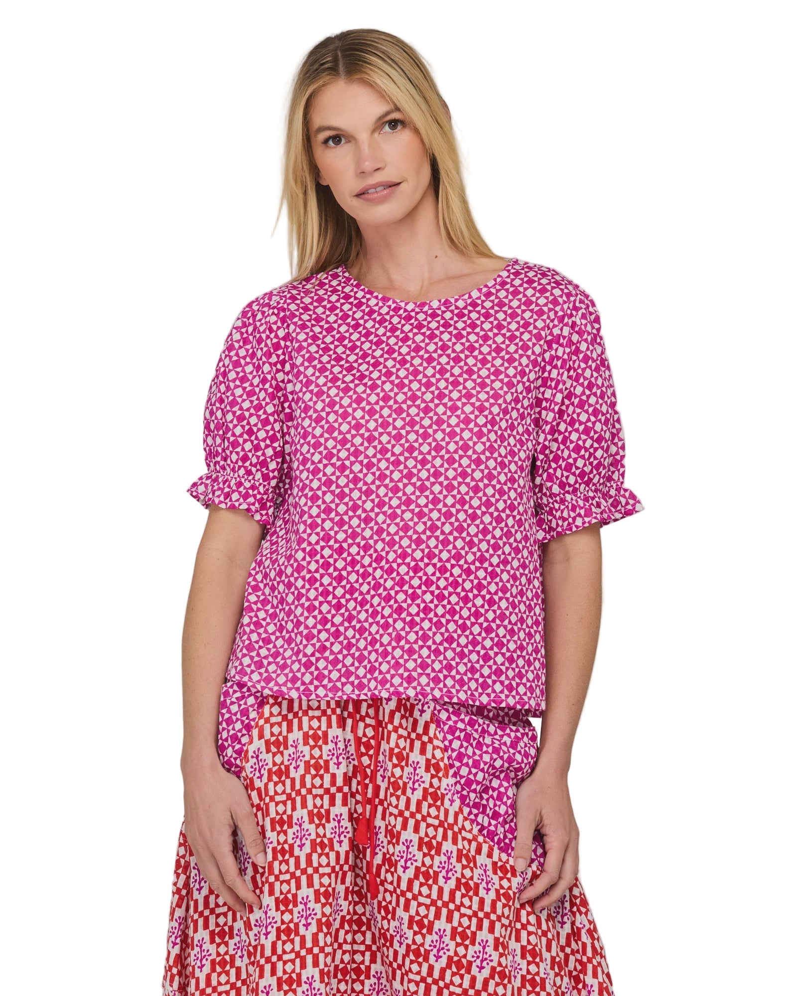 Dasha Top Naples Viola Tops Boom Shankar 6