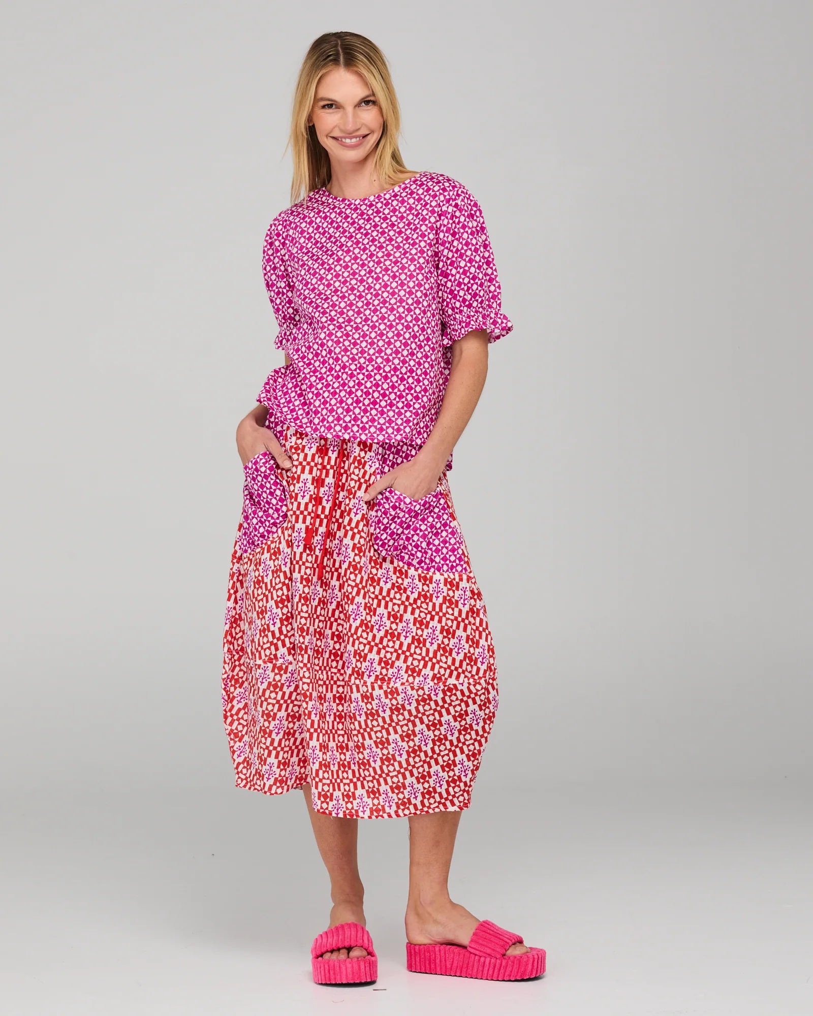 Dasha Top Naples Viola Tops Boom Shankar