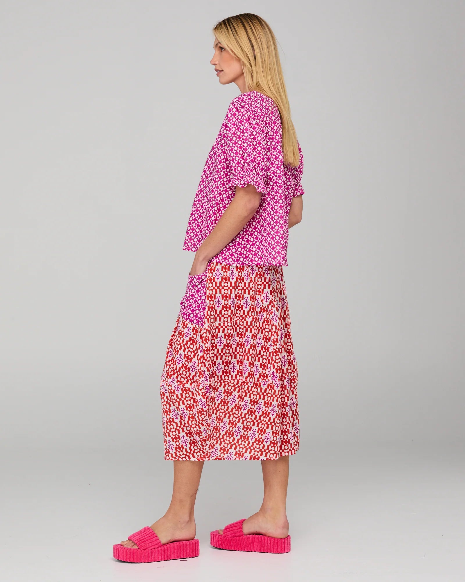 Dasha Top Naples Viola Tops Boom Shankar