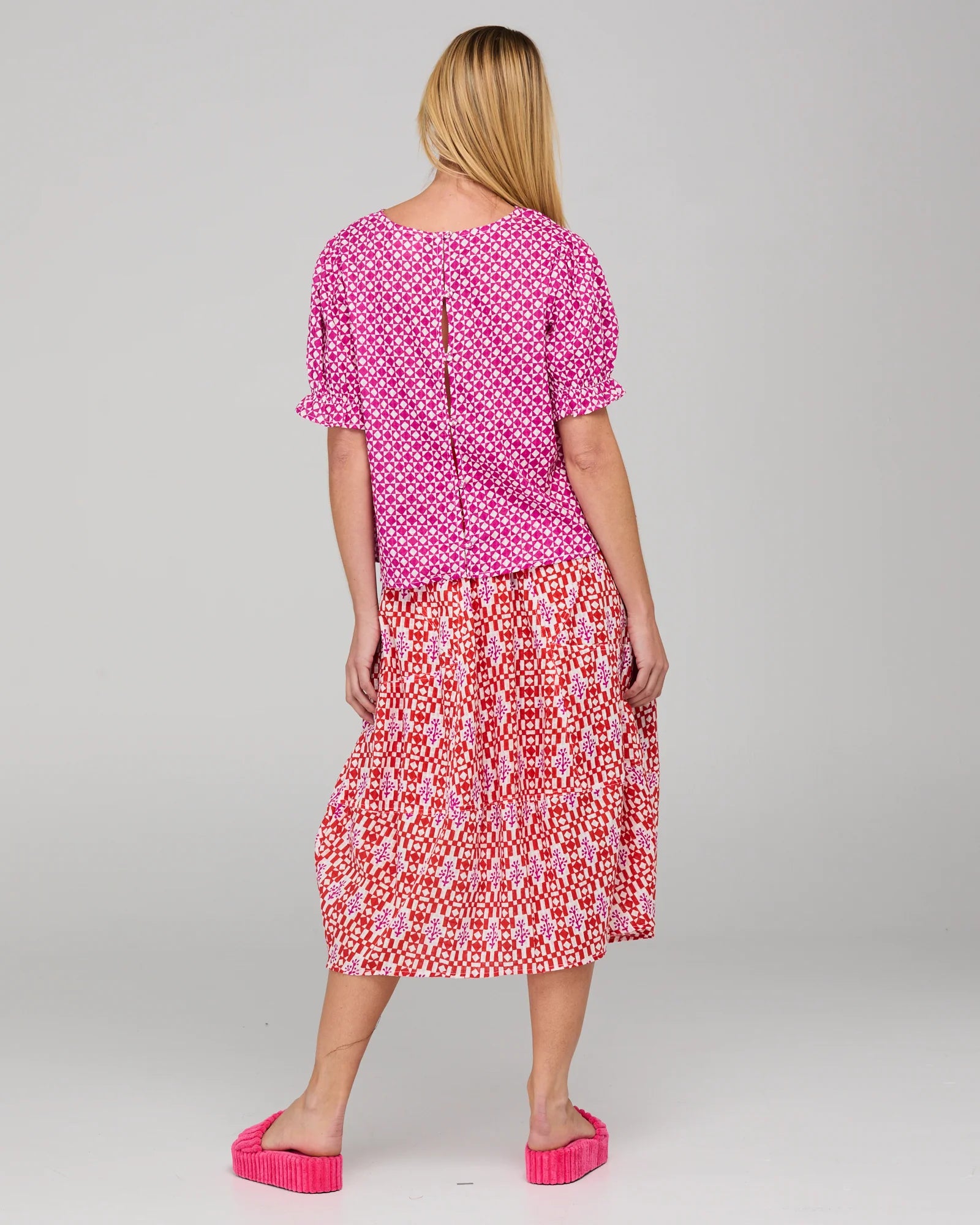 Guru Skirt Spliced Naples Skirts Boom Shankar