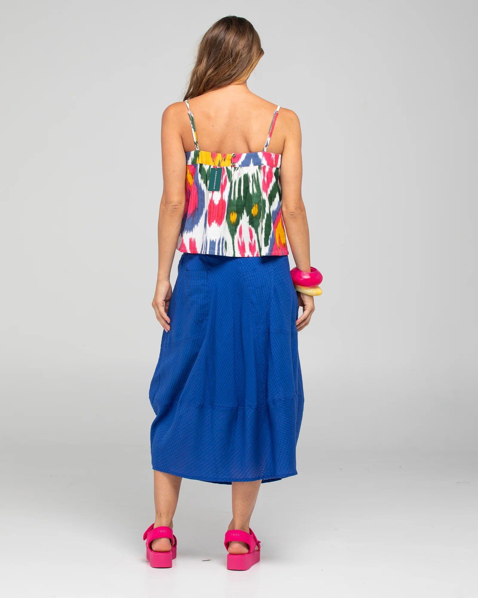 Guru Skirt Blu Skirts Boom Shankar