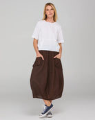 Guru Skirt Basic Ground Coffee Skirts Boom Shankar