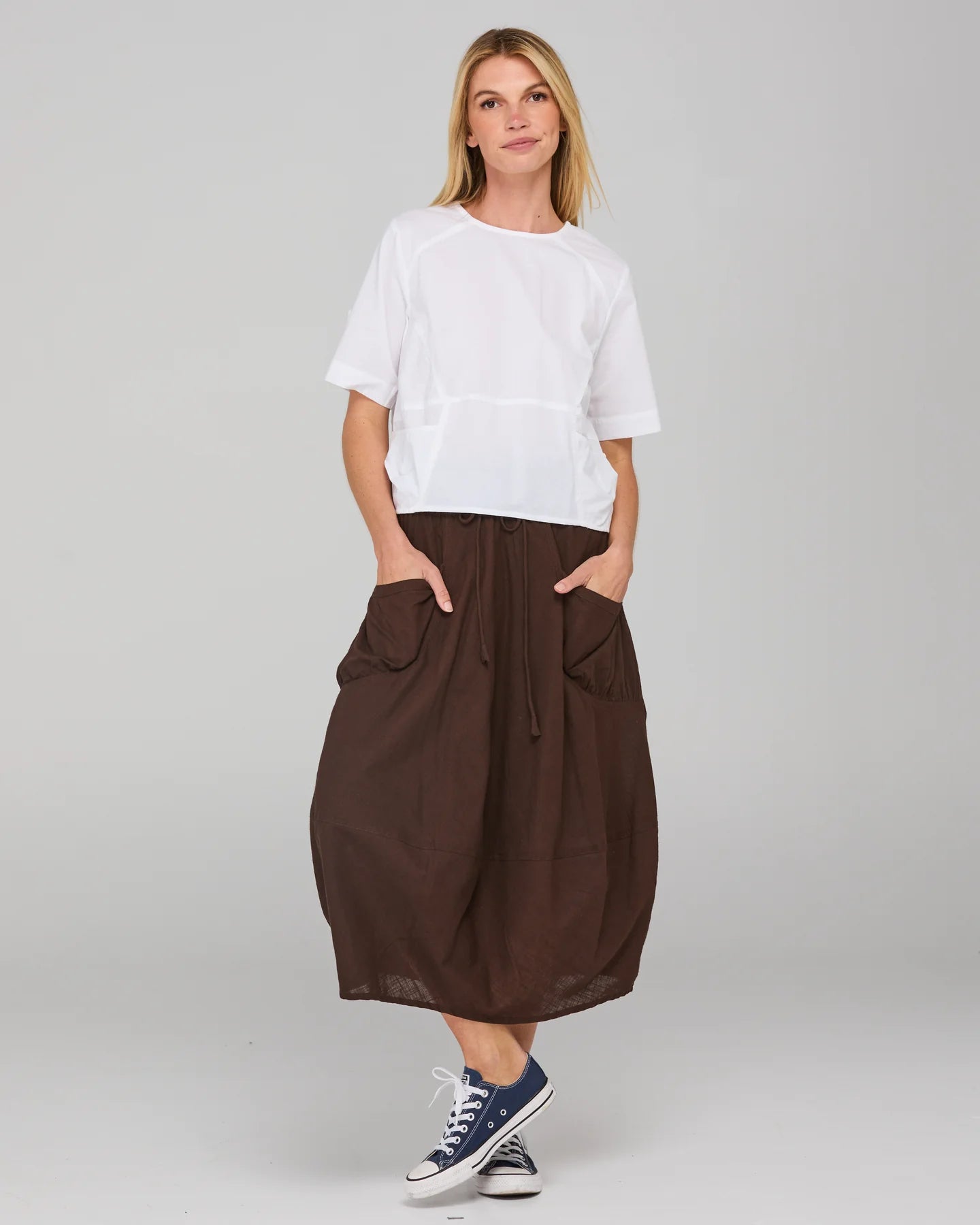 Guru Skirt Basic Ground Coffee Skirts Boom Shankar