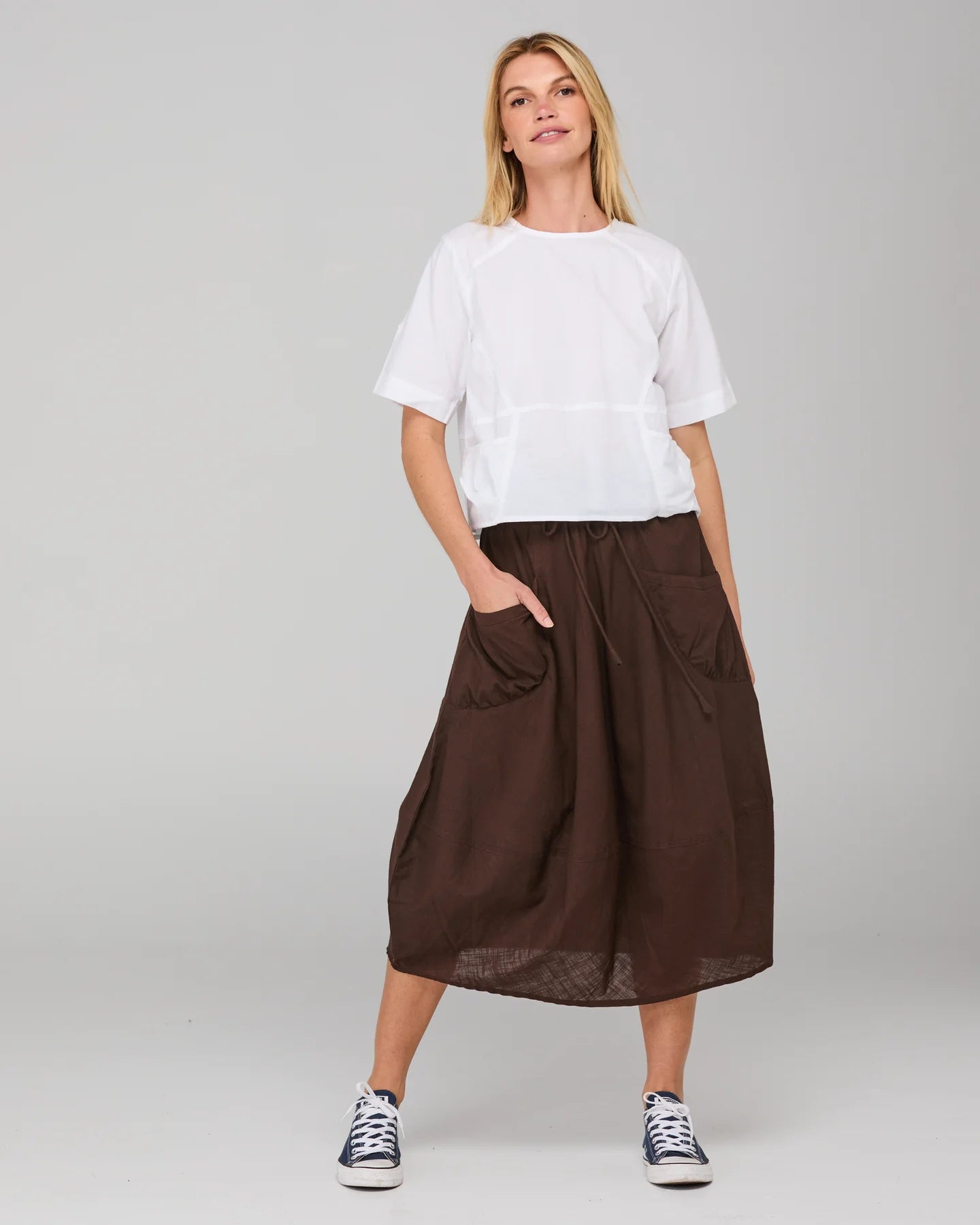 Guru Skirt Basic Ground Coffee Skirts Boom Shankar