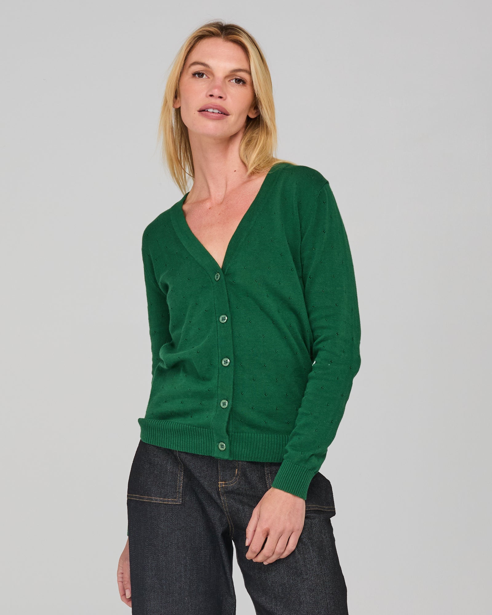 Lora Cardigan Midori Tops Boom Shankar