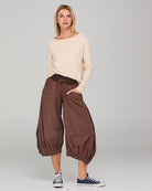 Guru Pant Dark Taupe Bottoms Boom Shankar