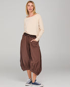 Guru Pant Dark Taupe Bottoms Boom Shankar