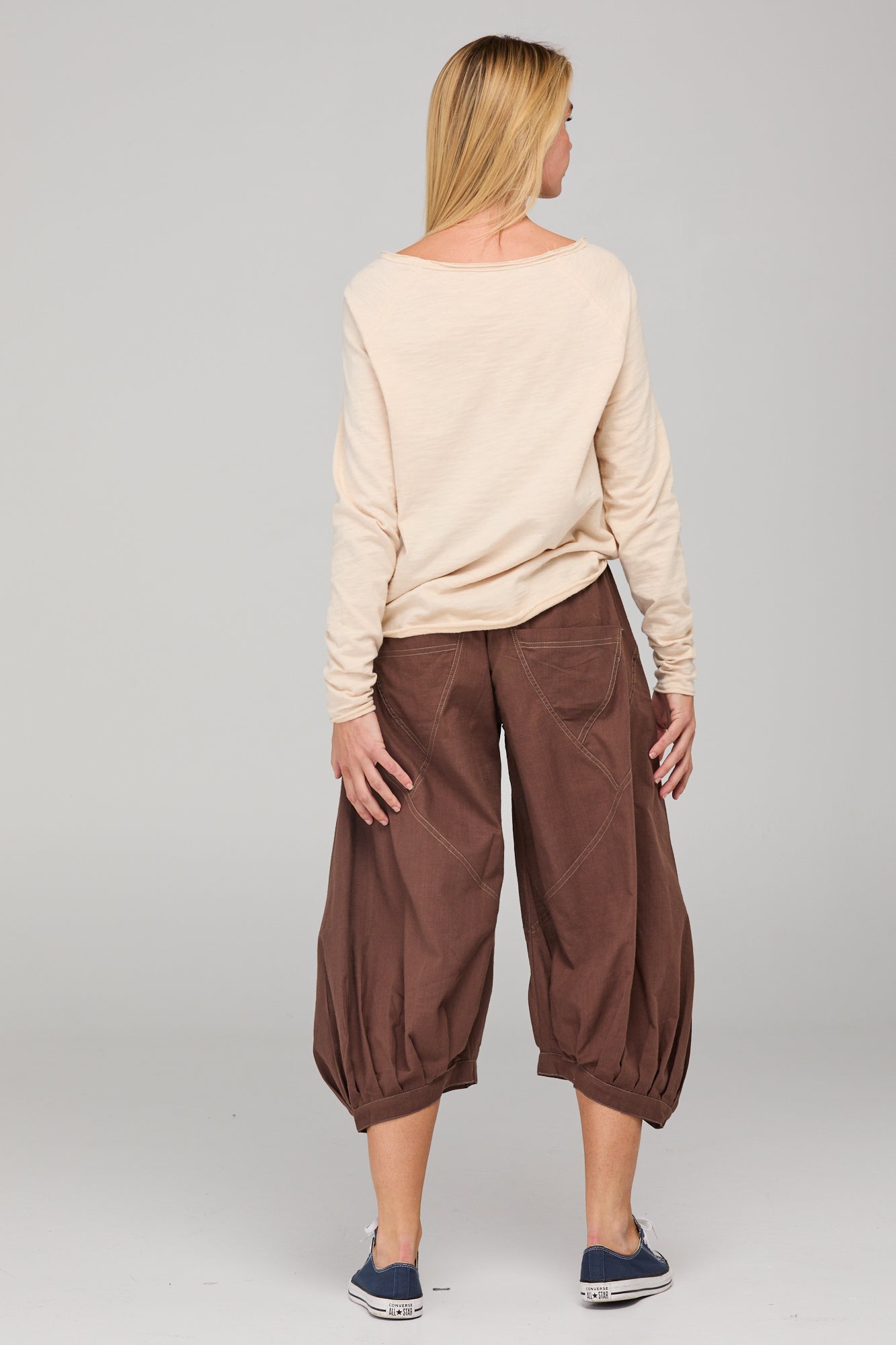 Guru Pant Dark Taupe Bottoms Boom Shankar