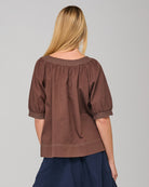 Bliss Top Dark Taupe Tops Boom Shankar