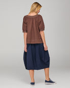 Bliss Top Dark Taupe Tops Boom Shankar
