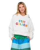 Meeko Embroidered Jumper - White Multi Tops McMurtrie Illustrations XS(6- 8)