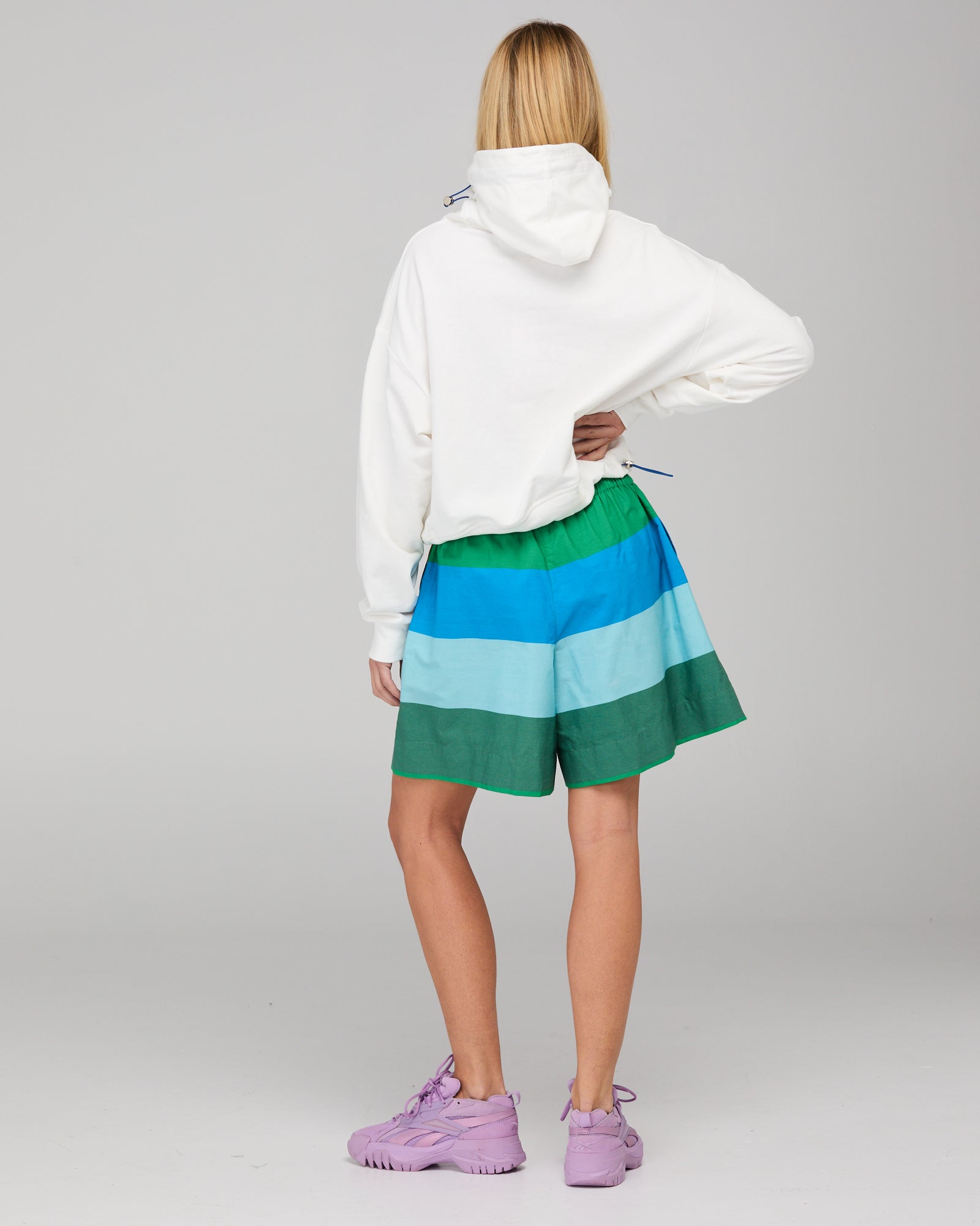 Meeko Embroidered Jumper - White Multi Tops McMurtrie Illustrations