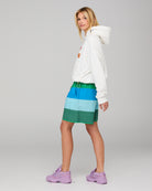 Meeko Embroidered Jumper - White Multi Tops McMurtrie Illustrations