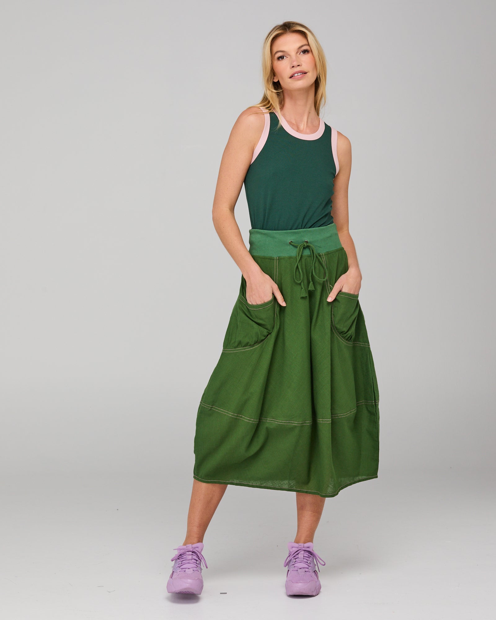 Guru Skirt Midori Skirts Boom Shankar