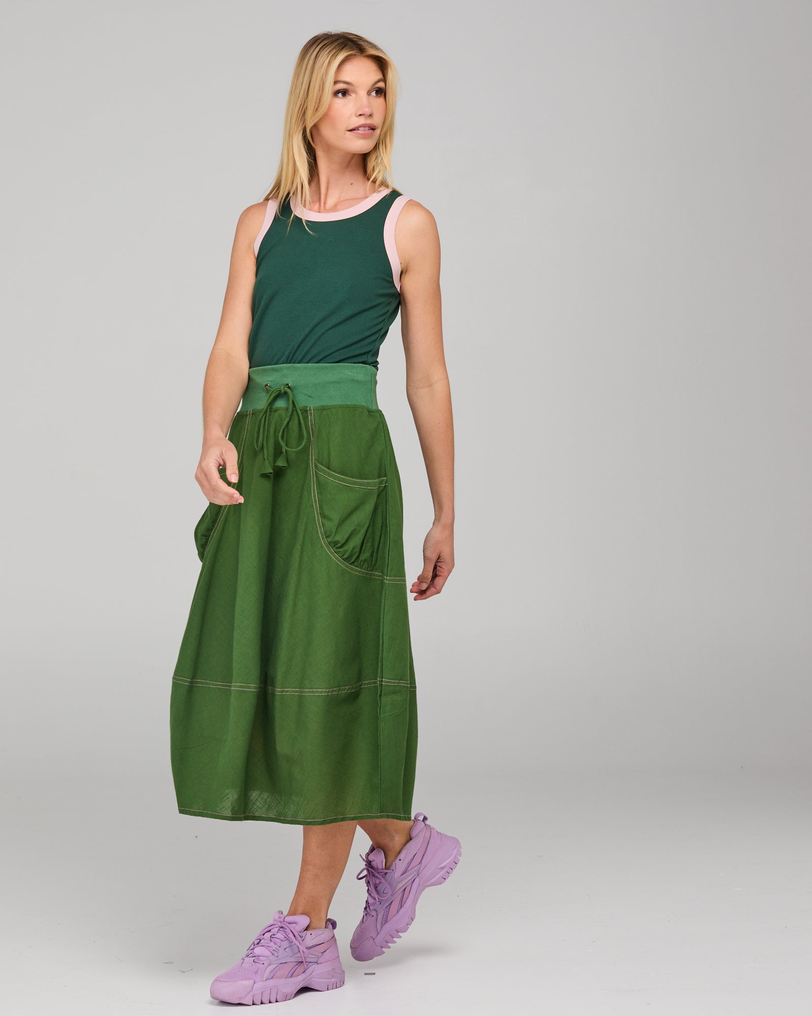 Guru Skirt Midori Skirts Boom Shankar