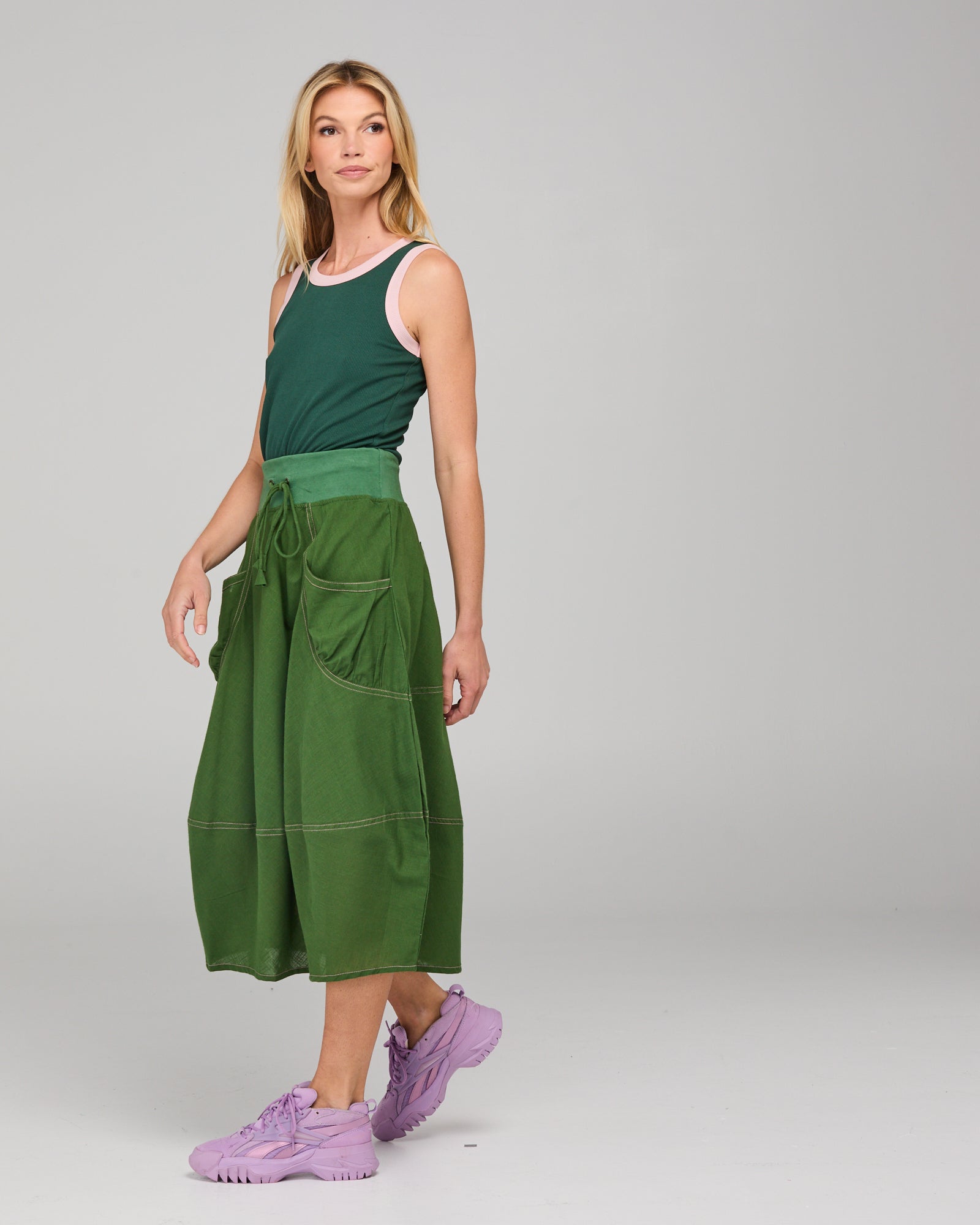 Guru Skirt Midori Skirts Boom Shankar