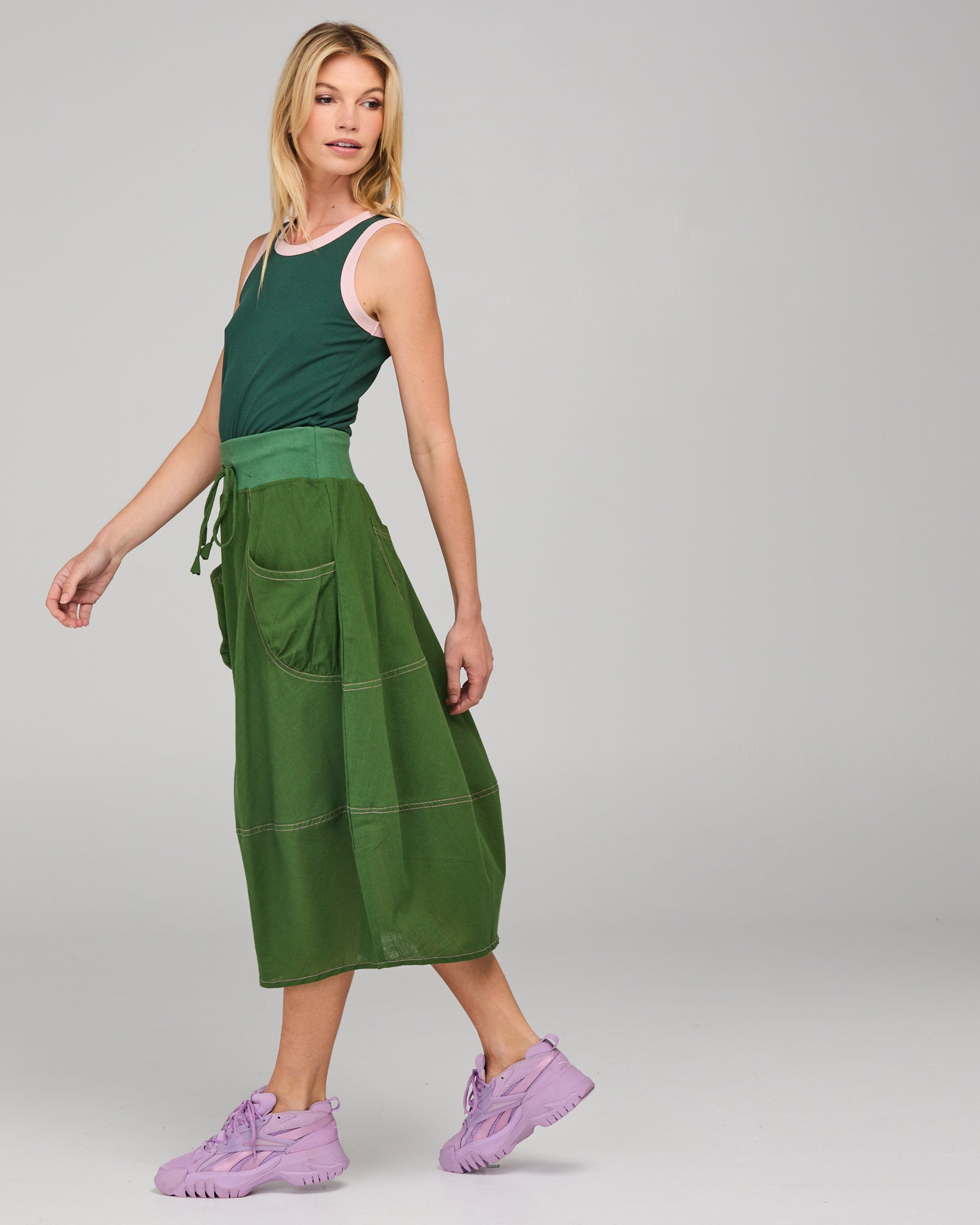 Guru Skirt Midori Skirts Boom Shankar