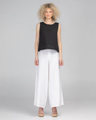Jedda Linen Pant White Bottoms Boom Shankar