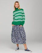 Guru Skirt Izumi Navy Skirts Boom Shankar