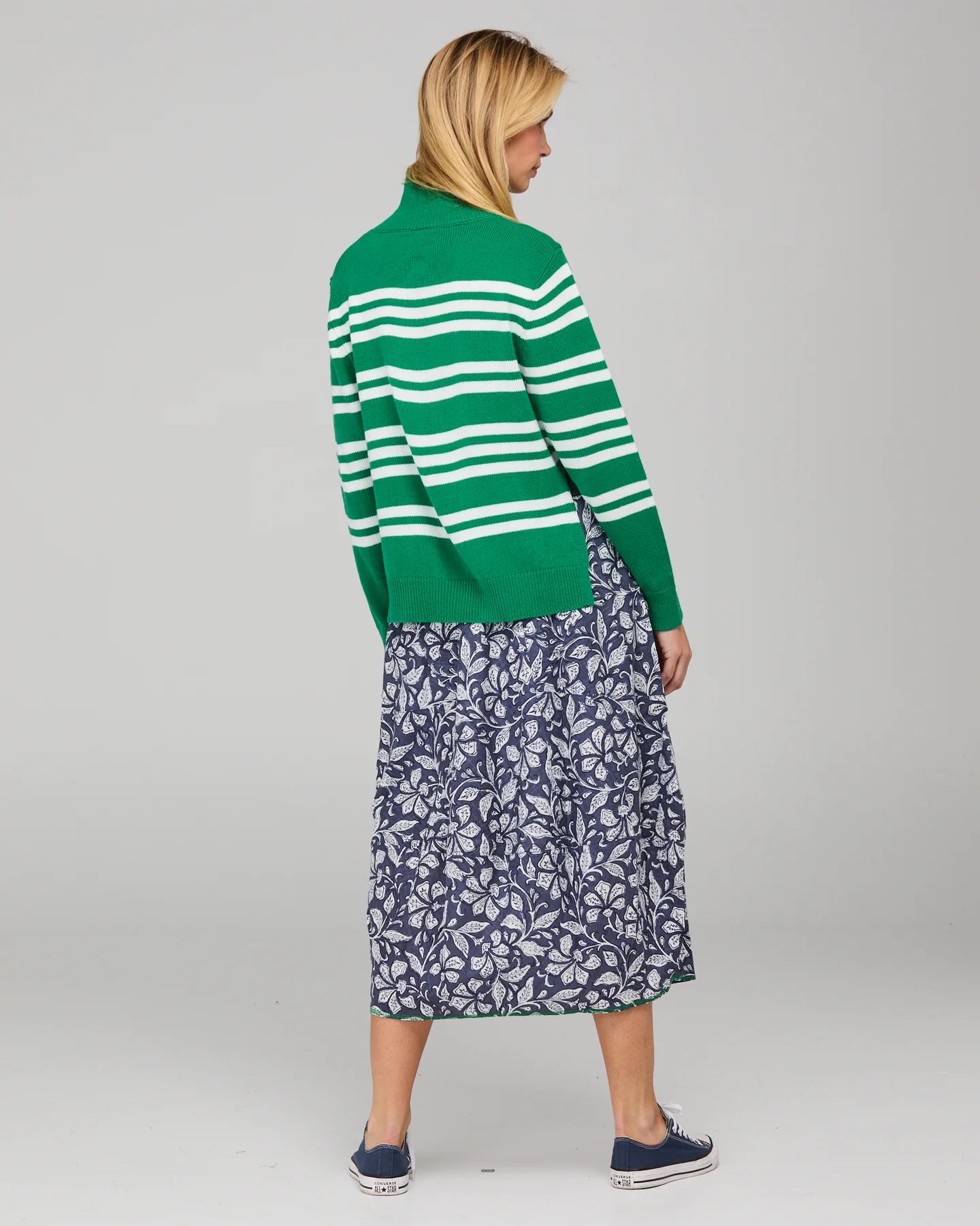 Guru Skirt Izumi Navy Skirts Boom Shankar