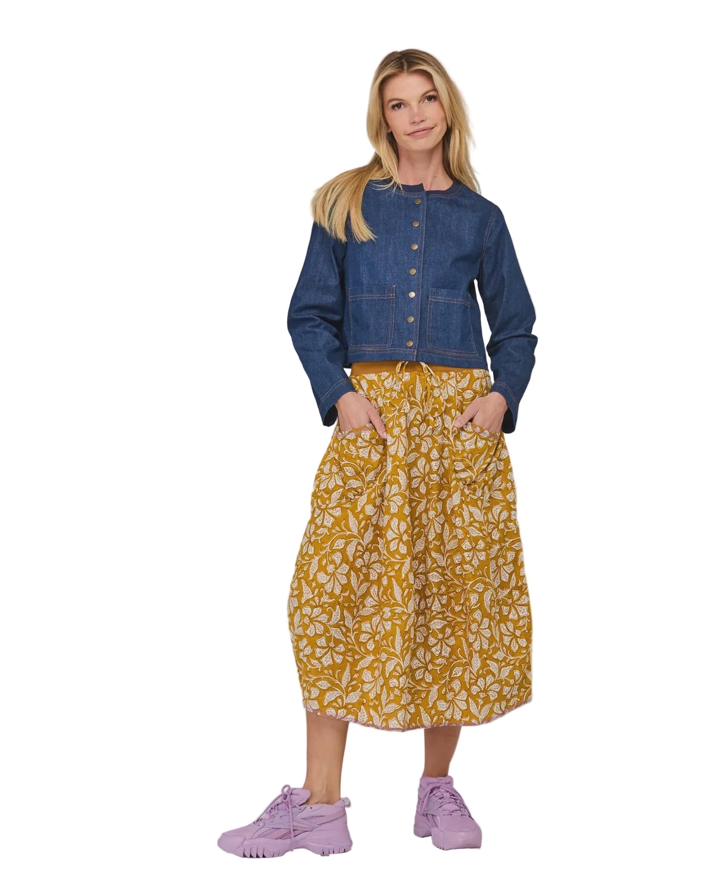 Guru Skirt Izumi Mustard Skirts Boom Shankar 6